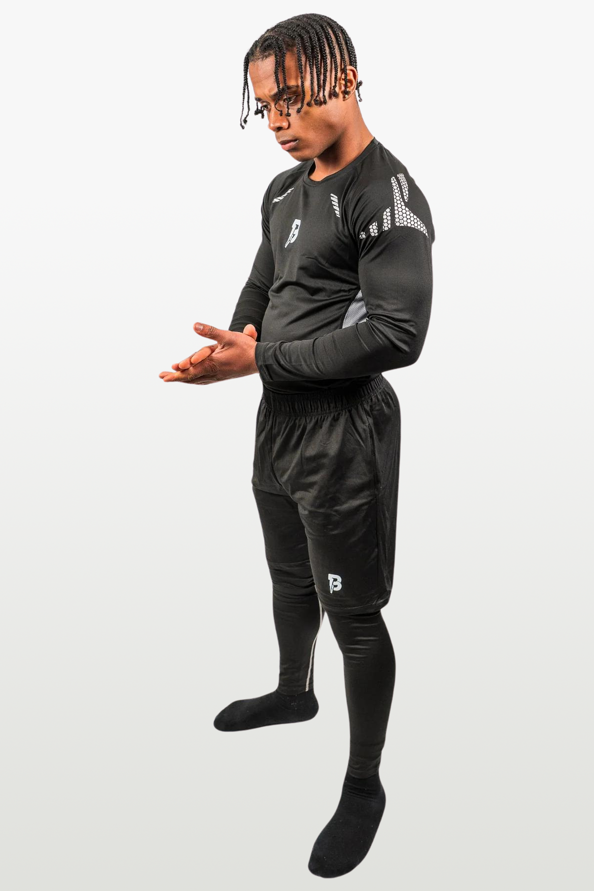 Bolt Compression Shirt Black - Go Beyond Your Limits | Boxing Highs