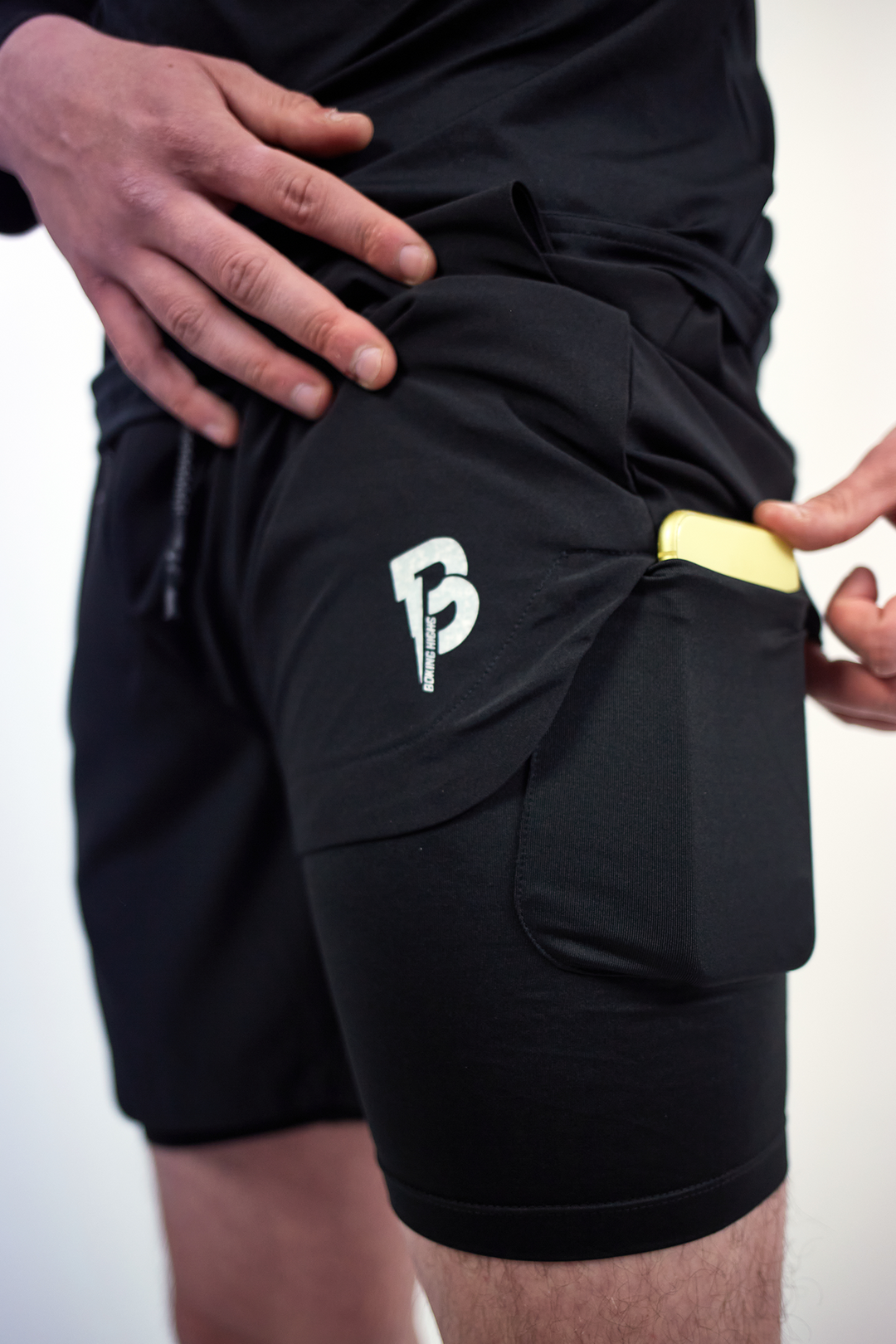 2 in 1 Bolt Training Shorts